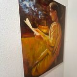 Shaolin monk painting