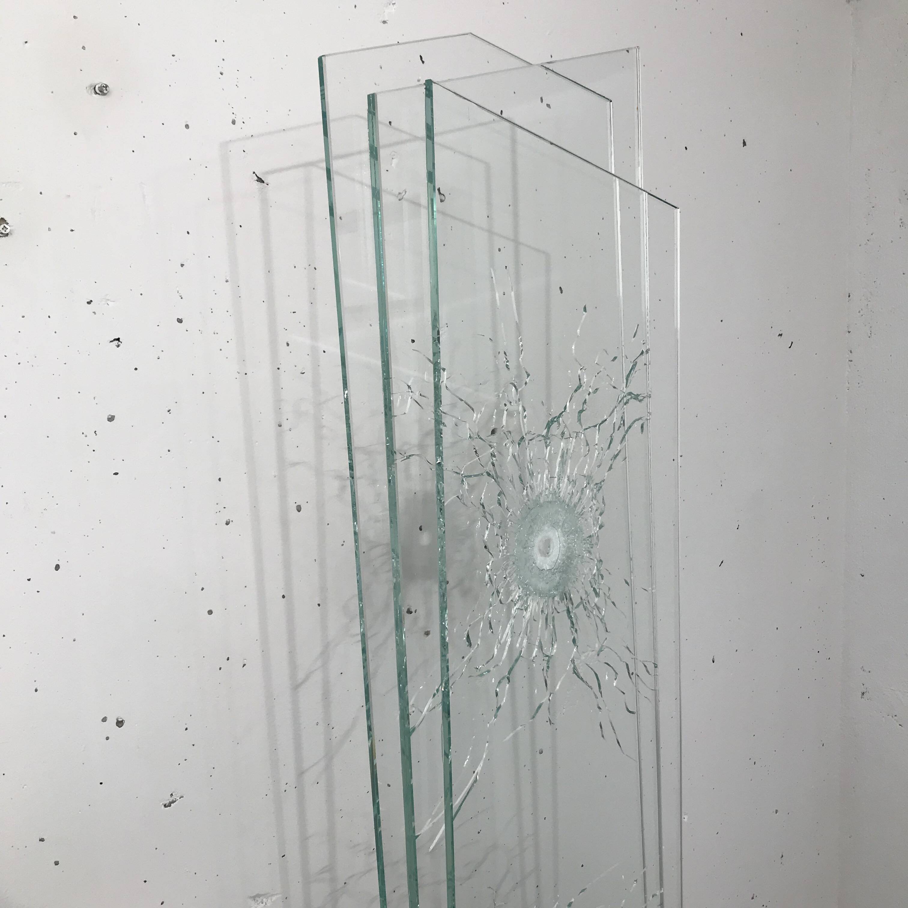 Light glass sculpture, Angelo Brescianini