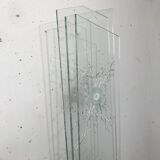 Sculpture lumineuse en verre, Angelo Brescianini