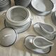 Limoges, large porcelain table service 98 pieces 20th century