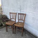Pair of bistro chairs