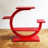 Red Modernist Flower Stand