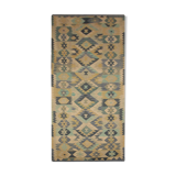 Traditional hand woven kilim runner rug 87x300cm