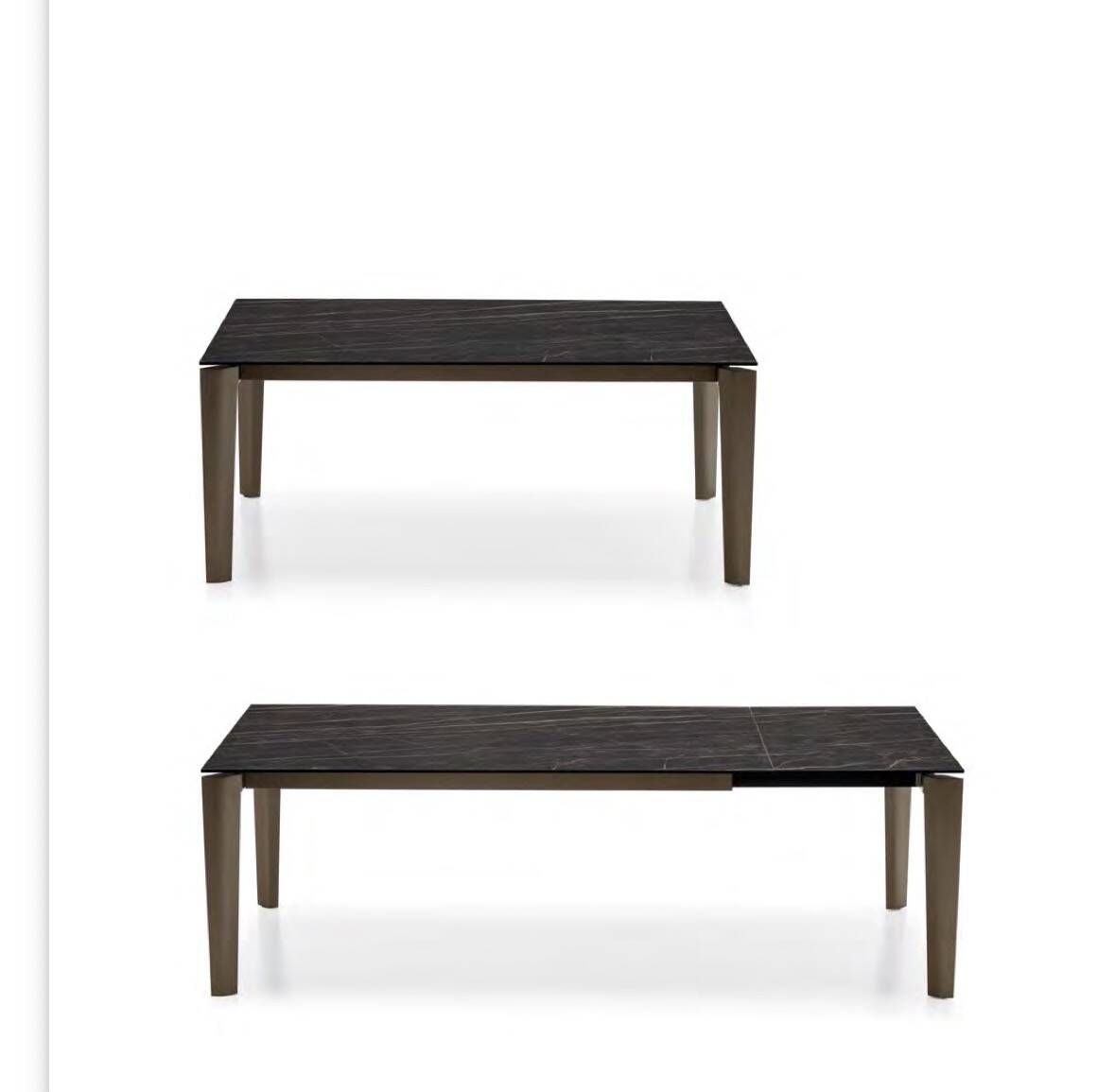 Extendable dining table