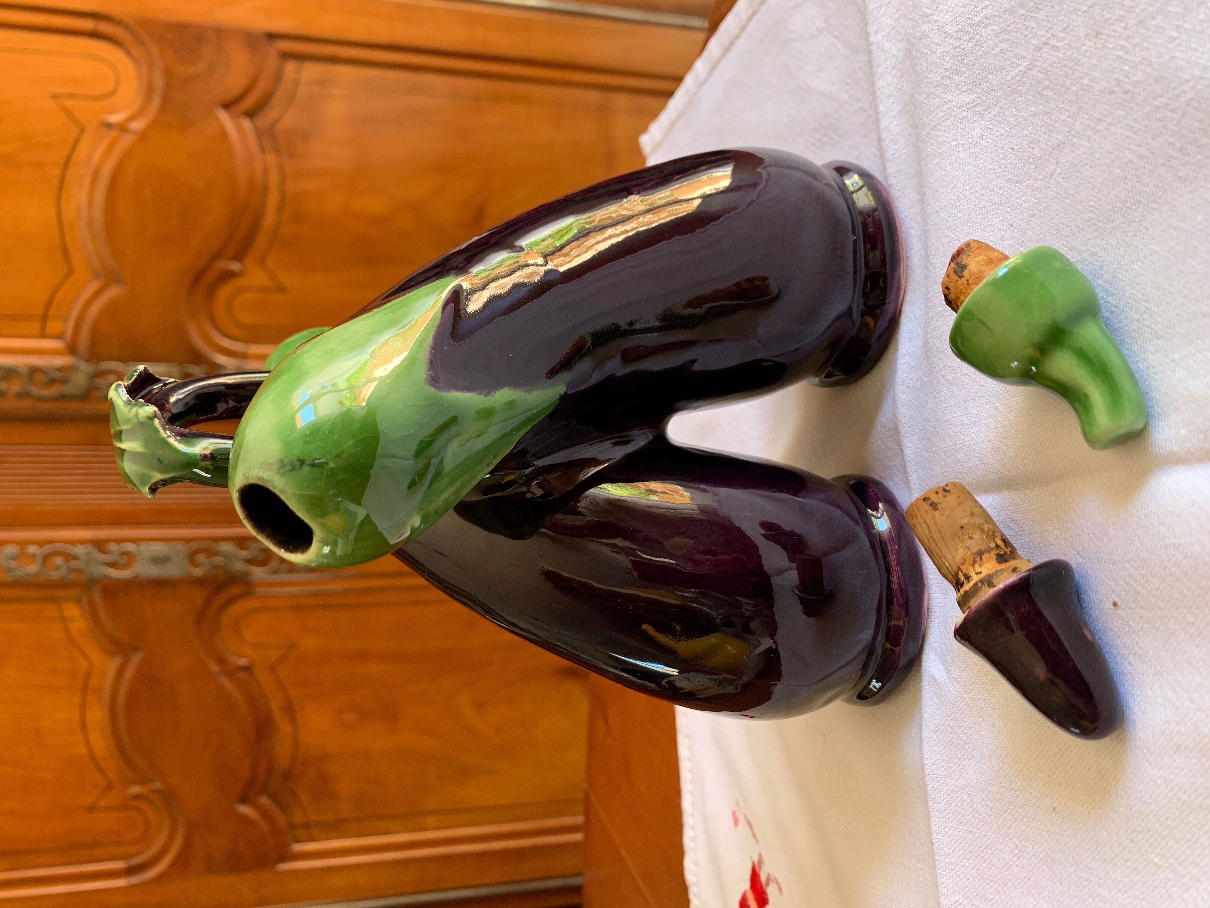 Oil and wine service 2 in 1 Vallauris