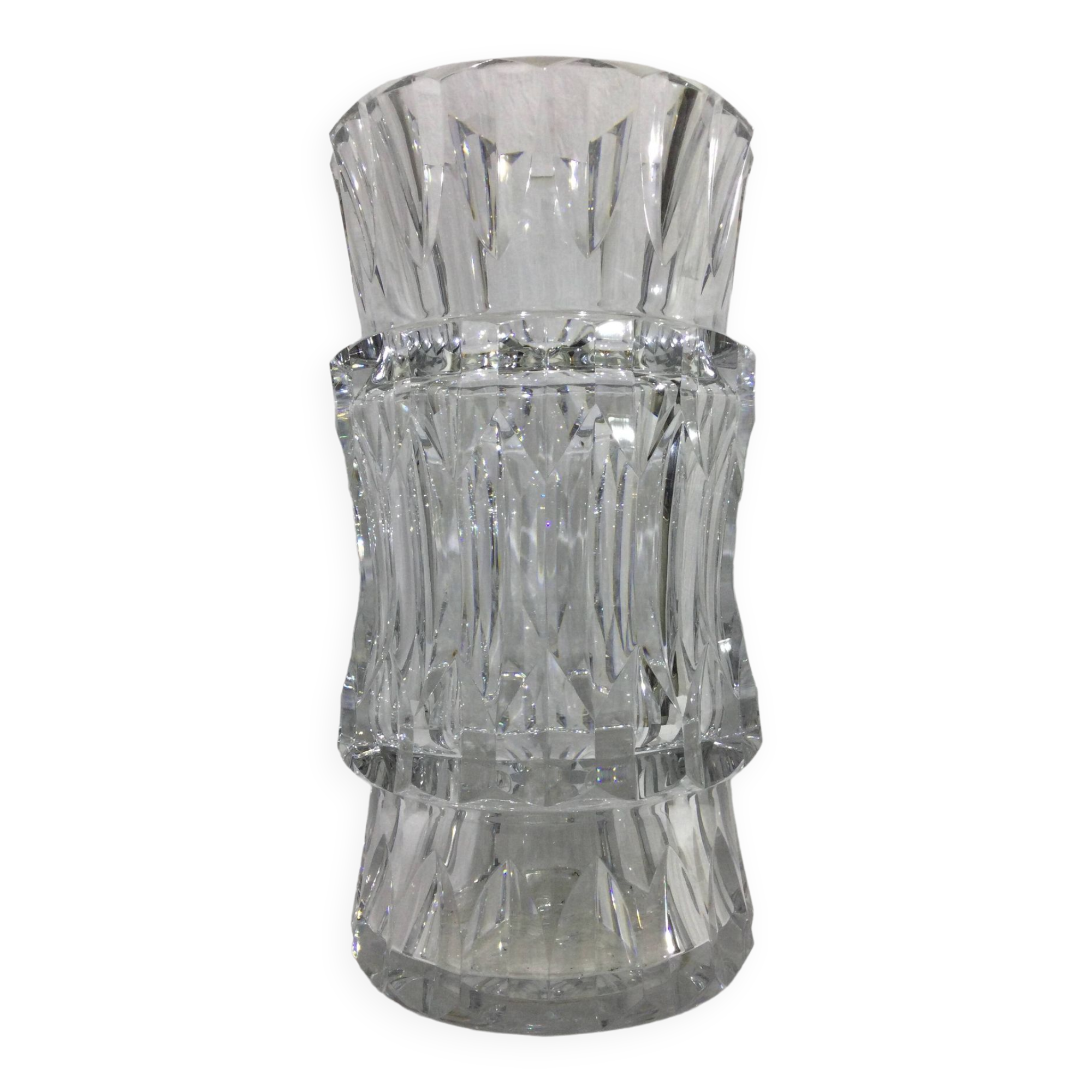 Baccarat - large crystal vase