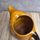 Zoomorphic pitcher Goret Poët-Laval – vintage slipware – pig