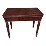 Louis Philippe mahogany game table