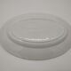 Vintage oval dish decorated with blue bouquet