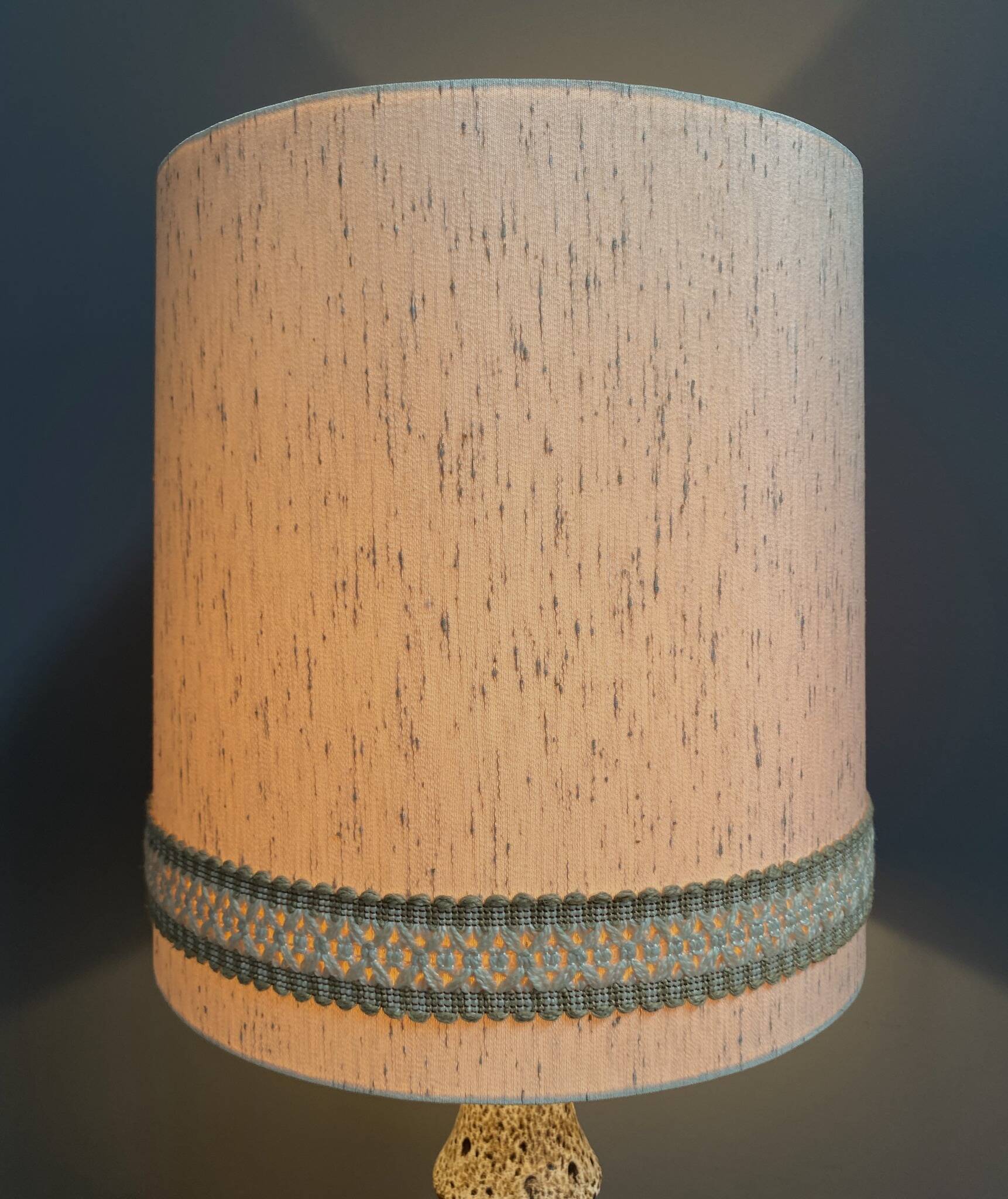 Lampe de table en céramique de Hustadt Leuchten années 1970