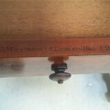 English mahogany desk from the 19th century