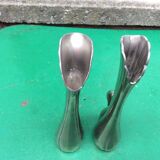 Duo of vases "swan"