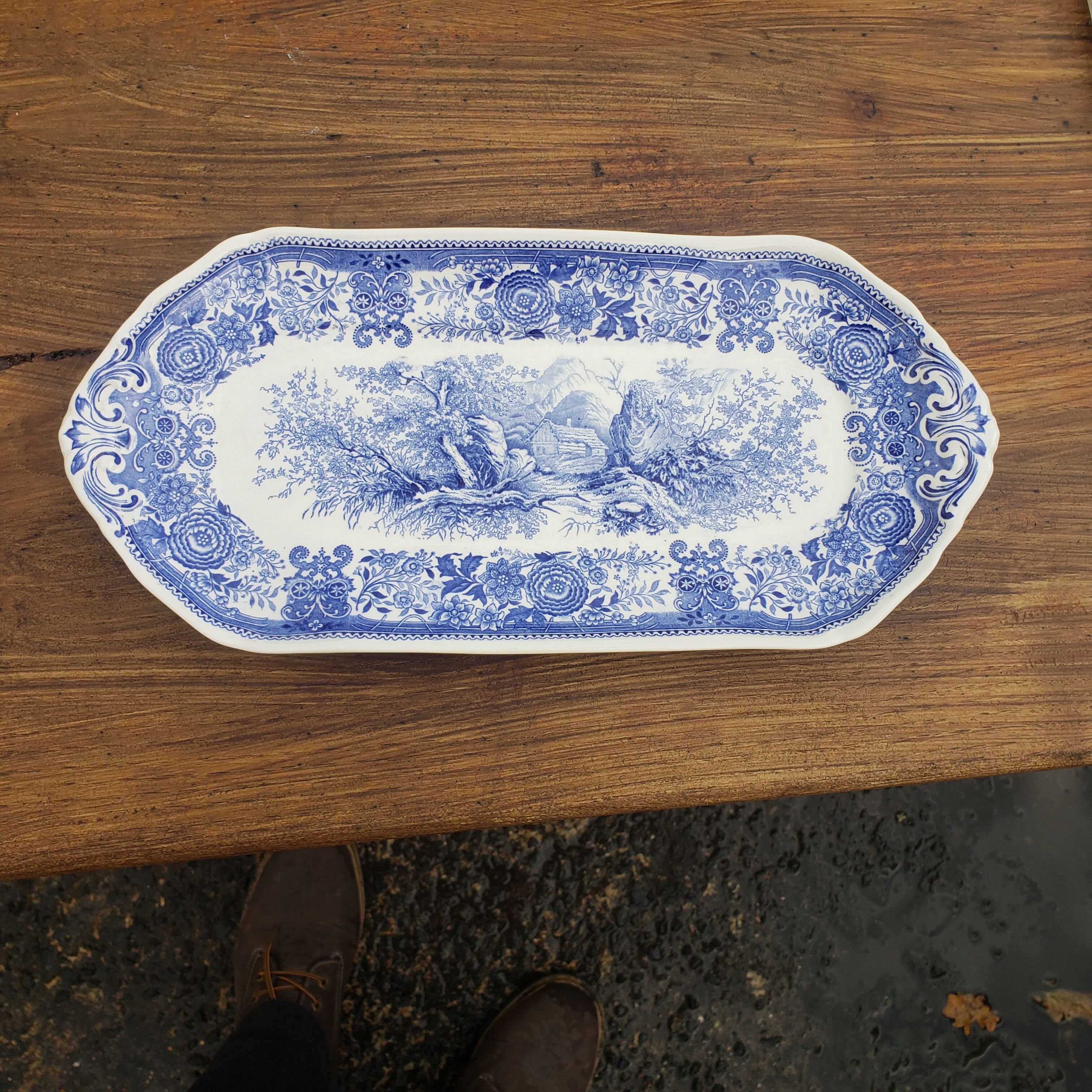 Plat a cake villeroy et boch modèle Bungerland