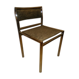 Chaise année 70 chromée
