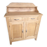 Old oak sideboard and shelf