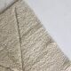 Moroccan Berber carpet Beni Ouarain with diamonds ecrus 2,44x1.61m