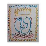 Pablo Picasso: Carnival - The King, signed lithograph