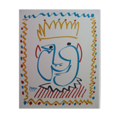 Pablo Picasso: Carnival - The King, signed lithograph