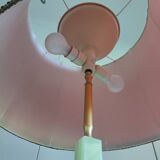 Italian onyx and brass floor lamp