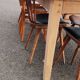 Vintage farm table