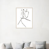 Dreaming woman-30x42cm