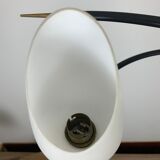 Arlus house chandelier 3 burners, opalines and brass, 50s