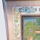 Large painting on oriental / Mughal / Indian silk (1900-1950)