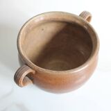 Glazed stoneware jar, antique ceramic