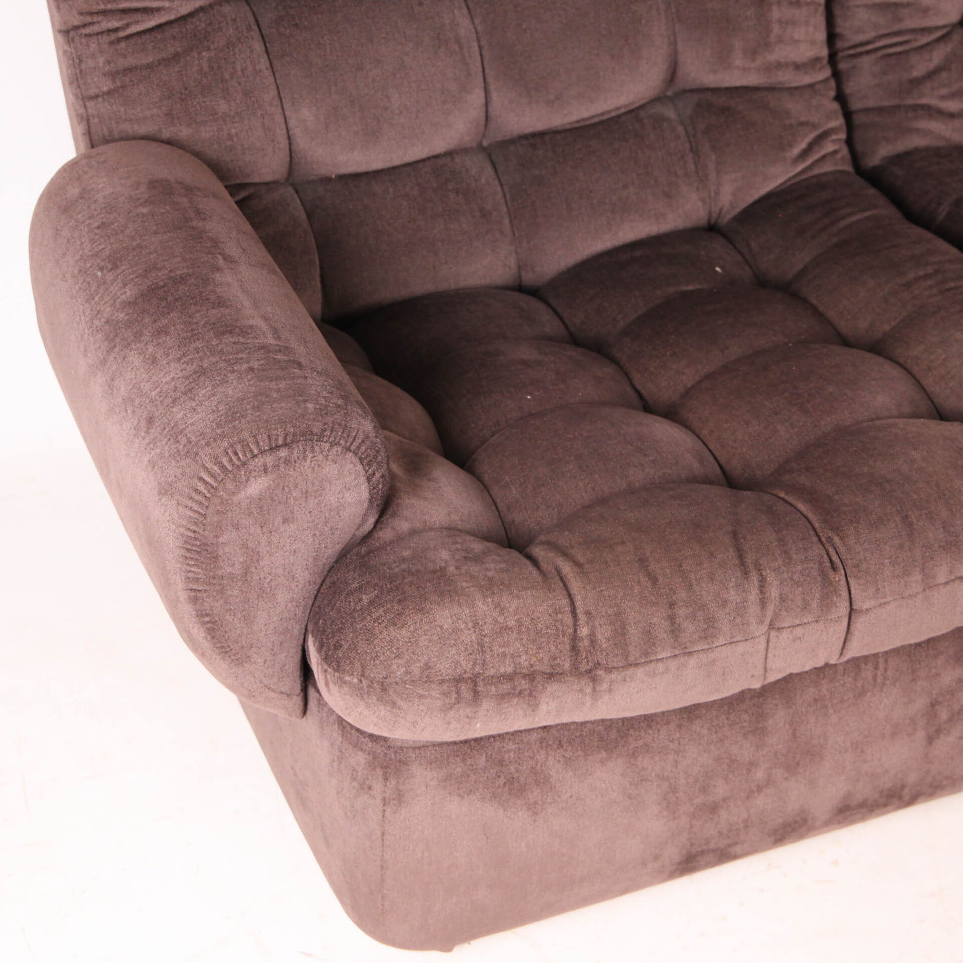 Modular fabric sofa