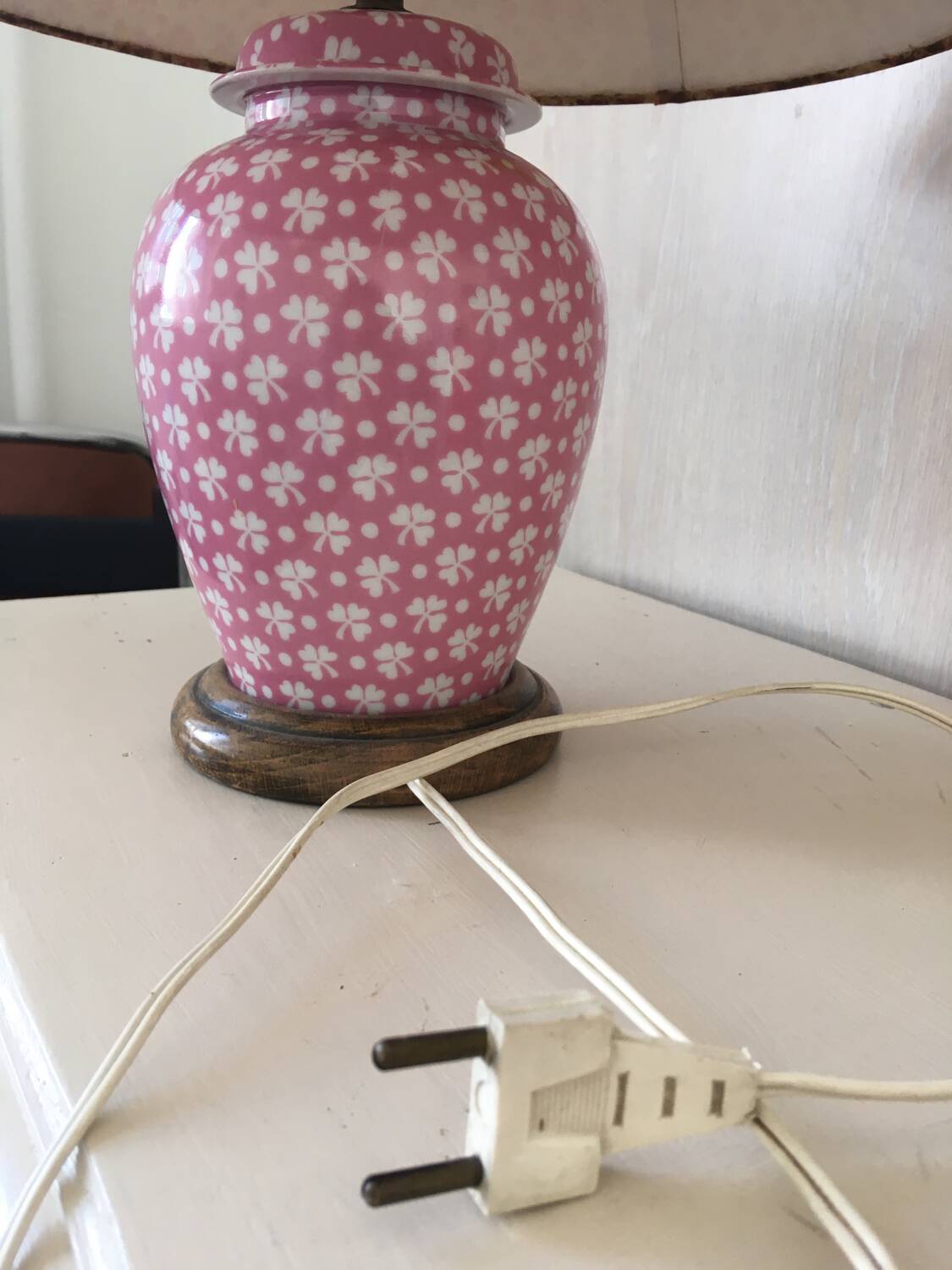 Lampe de chevet en céramique