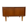 Small Danish teak sideboard with sliding doors – 1960s