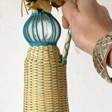 Vintage scoubidou bottle