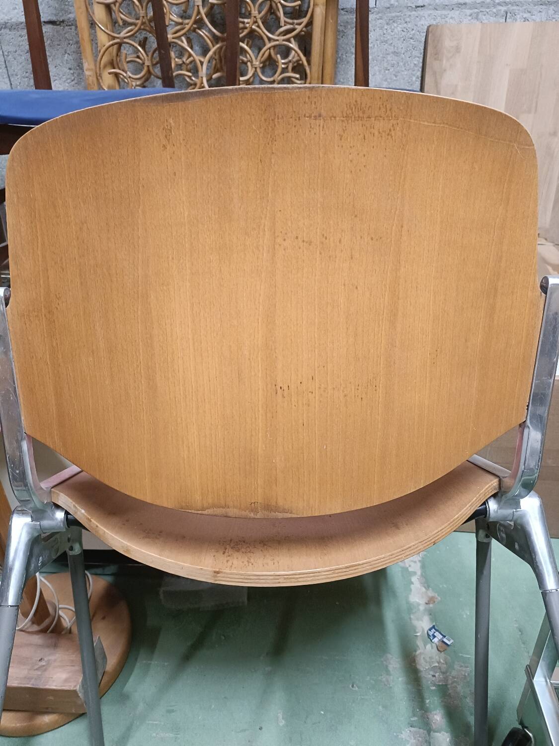 Paire de chaises DC106 Giancarlo Pirretti