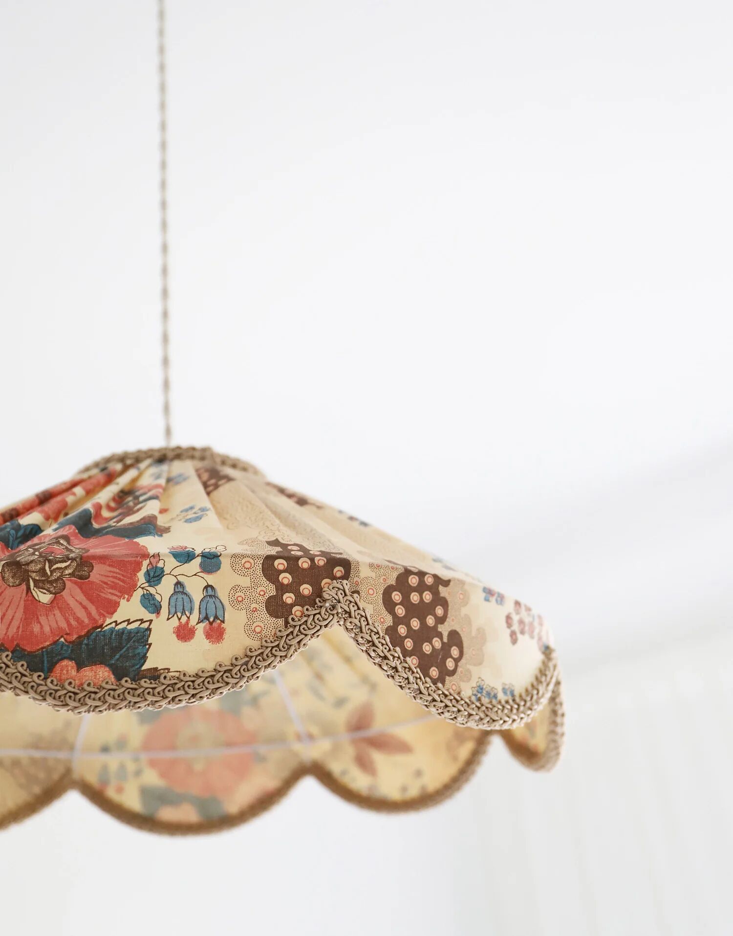 Floral print suspension Cosette "Isabelle"