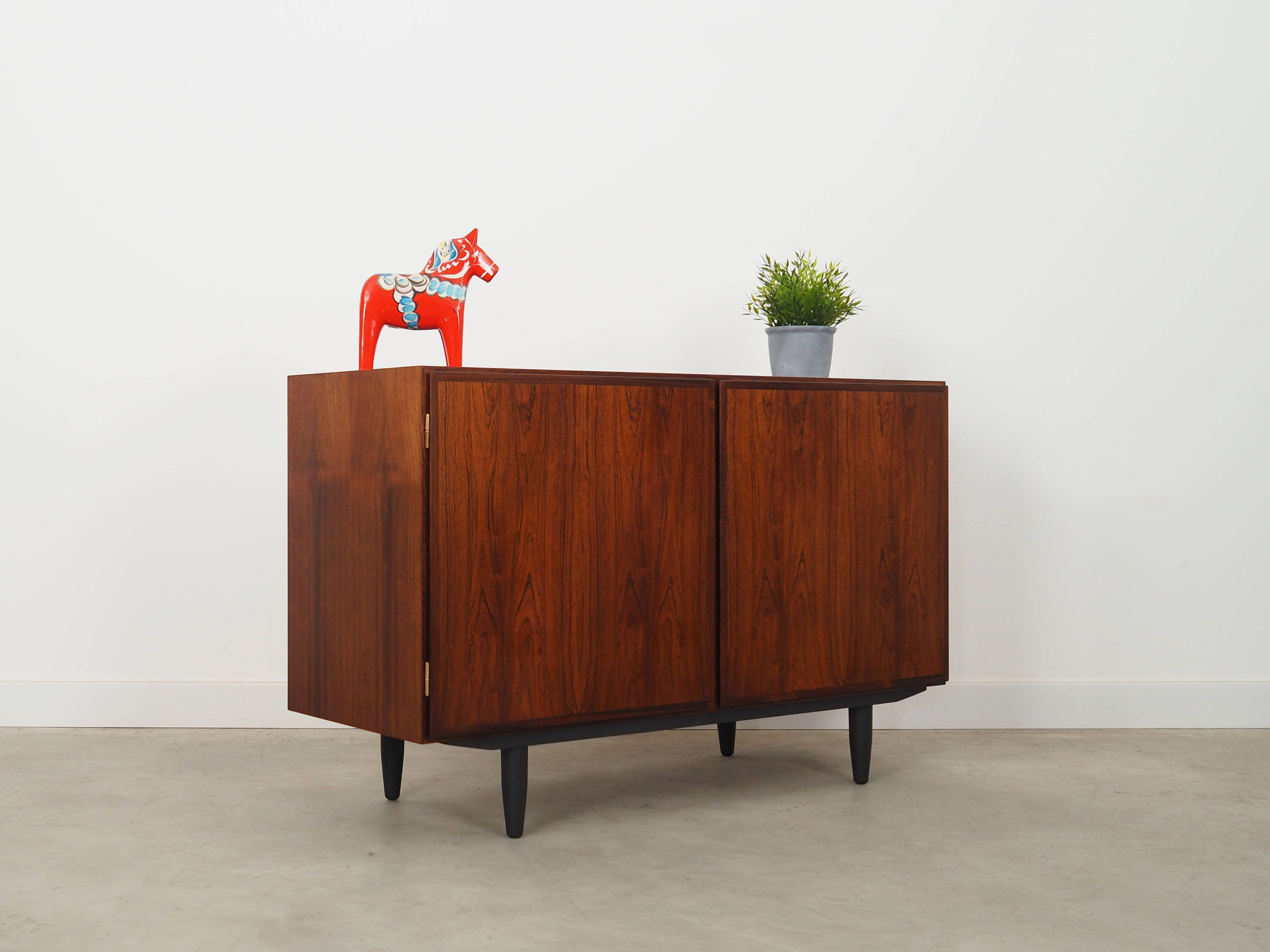 Meuble en palissandre, design danois, années 1970, fabriqué par Omann Jun