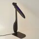 Lampe post-moderne noire design Philippe Michel vintage Circa 1980