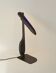 Lampe post-moderne noire design Philippe Michel vintage Circa 1980