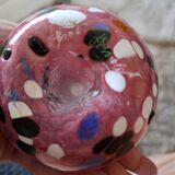 Blown glass soliflore vase