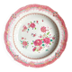 Deep plate from the Compagnie des Indes Famille Rose porcelain, 18th century