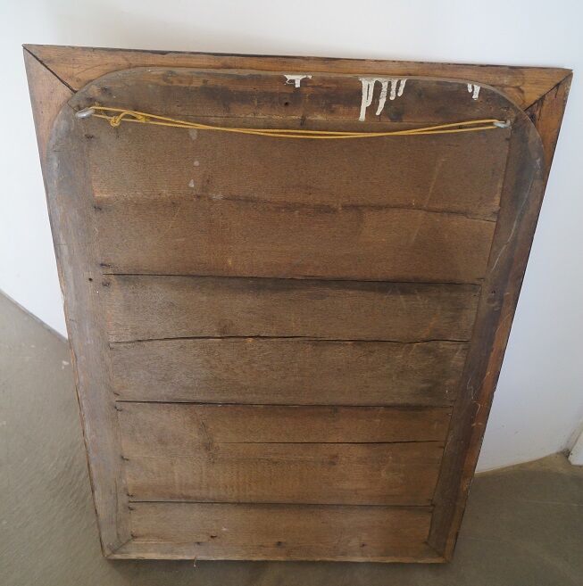 1900 mirror in wood 67x94cm
