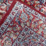 Vintage Indian rug 2.1' x 3.9' (67cm x 120cm), 1970s - 1C1121