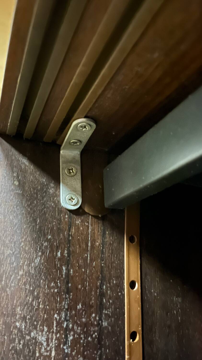 Enfilade placage palissandre vintage 1980