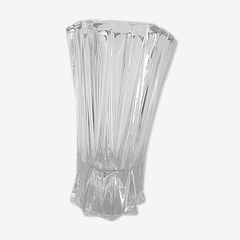 Vase en verre etoile