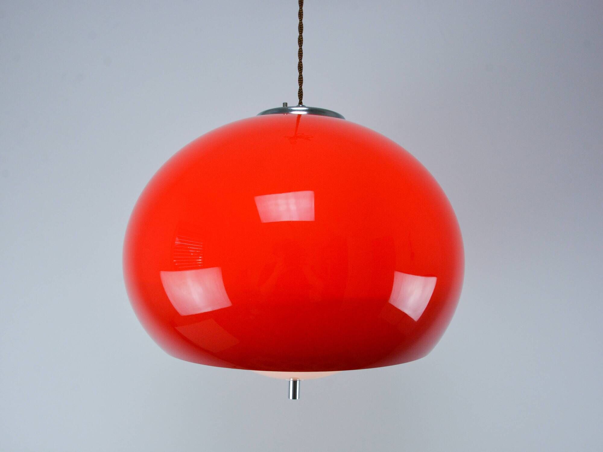 Vintage Red Meblo "Burgos" Pendant Lamp