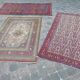 Ancient Persian Oriental rug handmade Tebriz 1.74 x 1.25 m