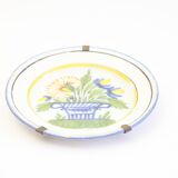 Antique plate in faience, 19th