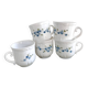 Lot 5 large vintage Arcopal myosotis Veronica tea and coffee cups