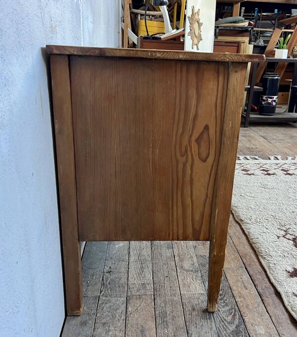 Enfilade vintage scandinave en pin