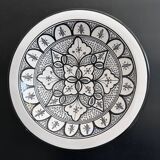 Large oriental hollow dish