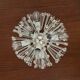 Snowflake wall or ceiling lamp by Emil Stejnar for Rupert Nikoll